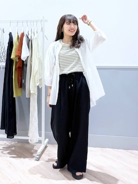 ぷーのさん（レディース・155cm）の夏コーディネート