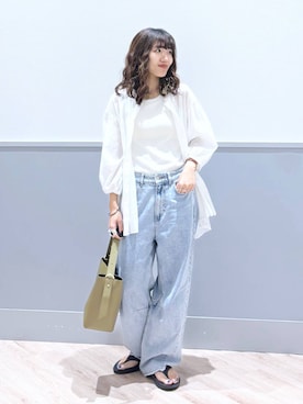「アイテム（バッグ）」を使った、ぷーのさん（レディース・155cm・20代）の夏コーディネート