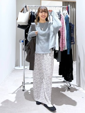 「アイテム（シュシュ）」を使った、ぷーのさん（レディース・155cm・20代）の秋コーディネート