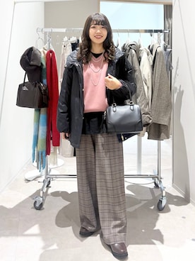 「アイテム（スウェット）」を使った、ぷーのさん（レディース・155cm・20代）の冬コーディネート