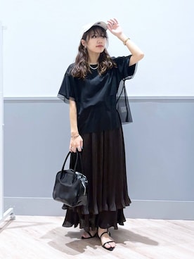 ぷーのさん（レディース・155cm）の夏コーディネート