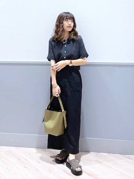 「キッズ服」｜ぷーのさん（レディース・155cm）の夏コーディネート