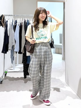 ぷーのさん(レディース・155cm)の夏コーディネート
