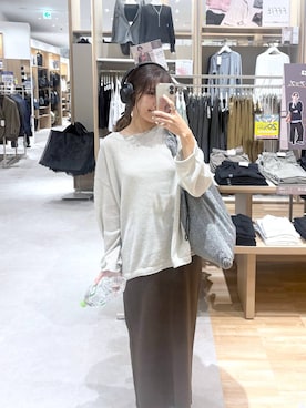 「GLOBAL WORK（グローバルワーク）のアイテム（ワンピース）」を使った、ぷーのさん（レディース・155cm）の秋コーディネート