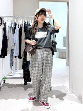 ぷーのさん（レディース・155cm）の夏コーディネート