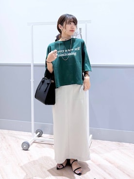 「アイテム（チョーカー）」を使った、ぷーのさん（レディース・155cm・20代）の秋コーディネート