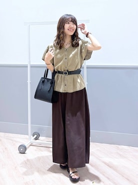 ぷーのさん（レディース・155cm）の夏コーディネート