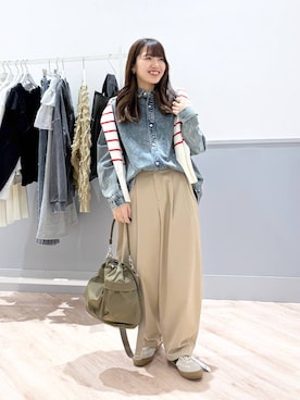 ぷーのさん（レディース・155cm）の春コーディネート