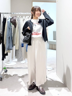 ぷーのさん(レディース・155cm)の春コーディネート