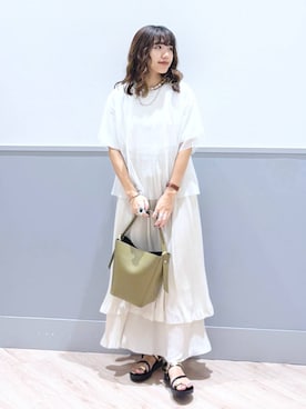 ぷーのさん（レディース・155cm）の夏コーディネート