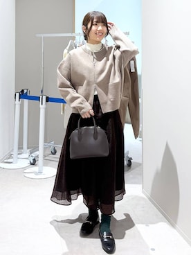 ぷーのさん（レディース・155cm）の冬コーディネート