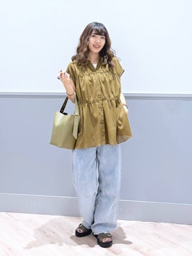 ぷーのさん（レディース・155cm）の秋コーディネート