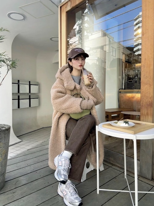 セール】【2way】ボアコート（ムートンコート）｜Lil Ambition（リル