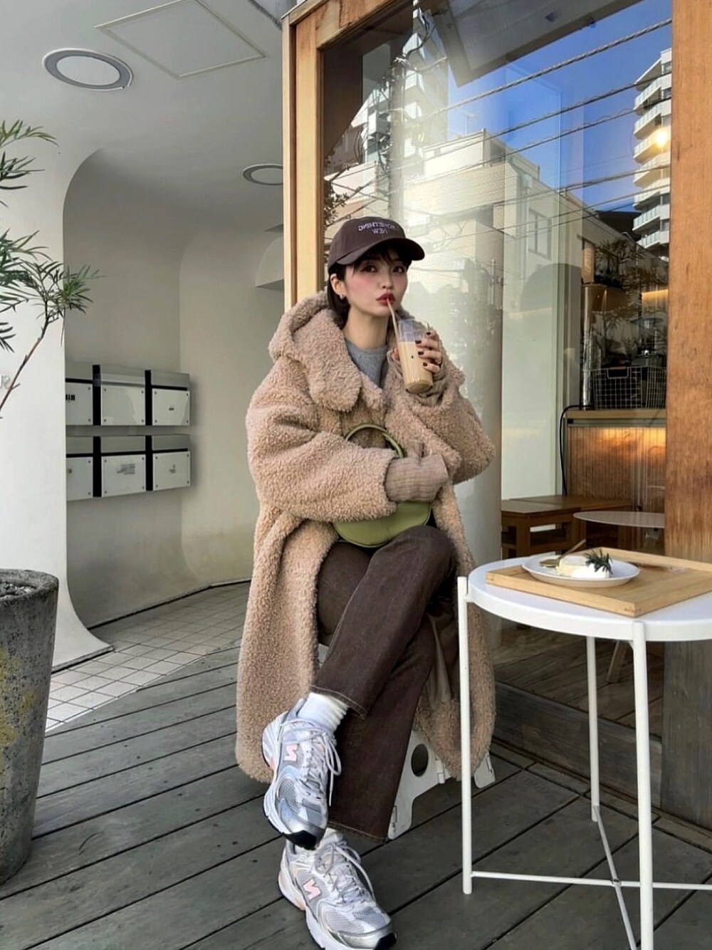 リルアンビション2way Boa Coat ボアコート韓国ムートンコート