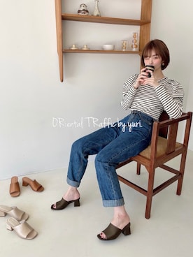 Oriental Traffic By Yuri オリエンタルトラフィックバイユリ のサンダルを使った人気ファッションコーディネート Wear