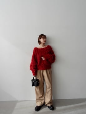 「アイテム（ハンドバッグ）」を使った、yuri.さん（レディース・150cm）の秋コーディネート