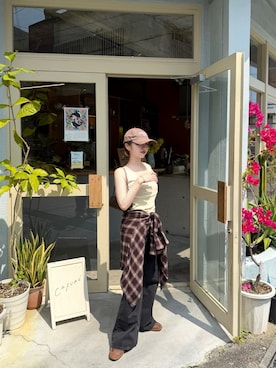 「titivate（ティティベイト）のアイテム」を使った、yuri.さん（レディース・150cm）の春コーディネート