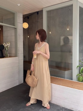 「Feroux（フェルゥ）のアイテム」を使った、yuri.さん（レディース・150cm）の夏コーディネート