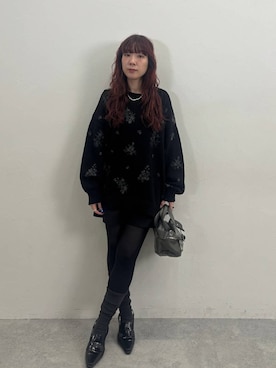 ミユキさん（レディース・159cm）の冬コーディネート