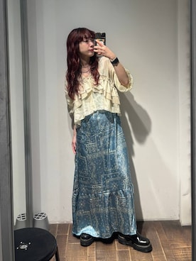 JEANASIS　Mottyコラボシアーシャツ　新品未使用 JEANASIS - JEANASIS Mottyコラボシアーシャツ 新品未使用の通販 by