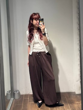 「eL（エル）のアイテム」を使った、ミユキさん（レディース・160cm）の夏コーディネート