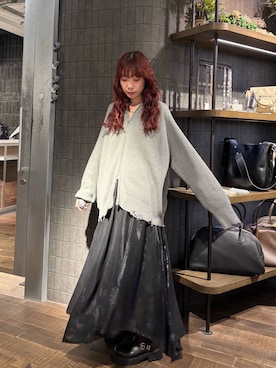 「JEANASIS（ジーナシス）のアイテム（パーカー）」を使った、ミユキさん（レディース・159cm）の秋コーディネート