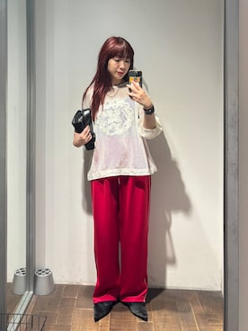「eL（エル）のアイテム」を使った、ミユキさん（レディース・160cm）の夏コーディネート