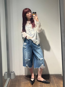「eL（エル）のアイテム」を使った、ミユキさん（レディース・160cm）の夏コーディネート