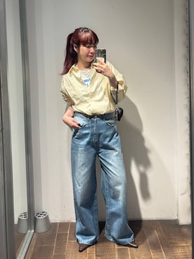 「eL（エル）のアイテム」を使った、ミユキさん（レディース・160cm）の春コーディネート