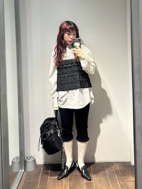 ミユキさん（レディース・159cm）の冬コーディネート