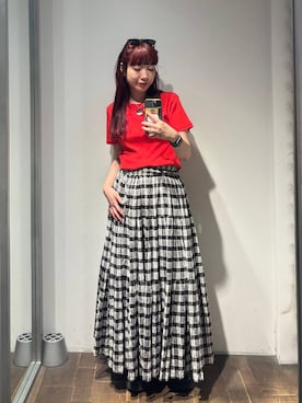 「eL（エル）のアイテム」を使った、ミユキさん（レディース・160cm）の夏コーディネート