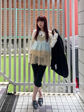 「eL（エル）のアイテム」を使った、ミユキさん（レディース・160cm）の春コーディネート