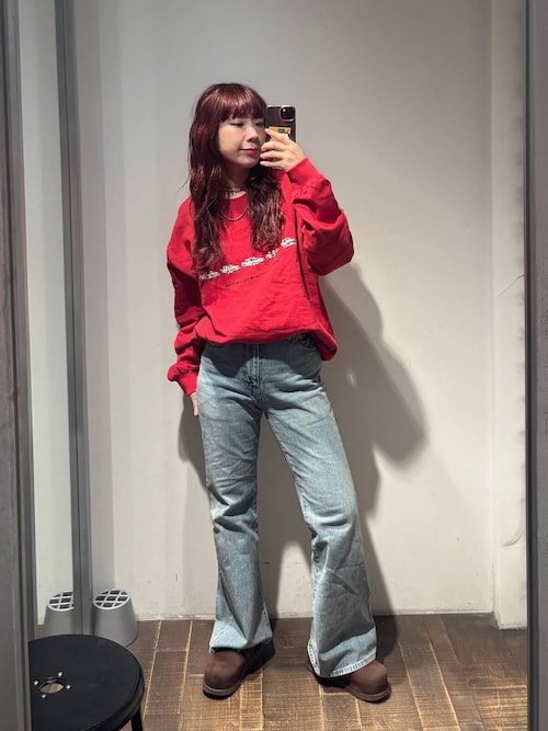 コットンフィットフレアデニム/638819（デニムパンツ）｜JEANASIS