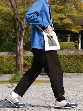 「ZDA（ゼットディーエー）のアイテム」を使った、こーきさん（メンズ・166cm）の春コーディネート
