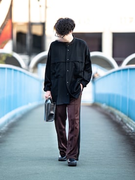 「20/80（テゥエンティーエイティー）のアイテム（アクセサリー）」を使った、こーきさん（メンズ・166cm）の秋コーディネート