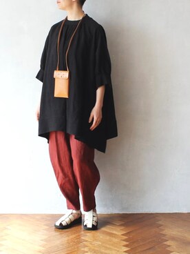 「20/80（テゥエンティーエイティー）のアイテム」を使った、minoriTY-fun LOOKさん（レディース・163cm）の春コーディネート