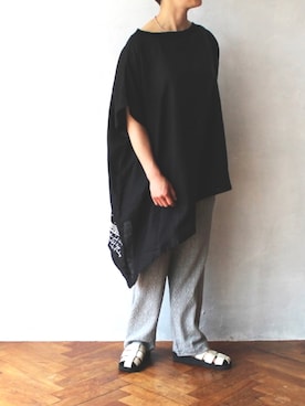 「20/80（テゥエンティーエイティー）のアイテム（アクセサリー）」を使った、minoriTY-fun LOOKさん（レディース・163cm）の夏コーディネート