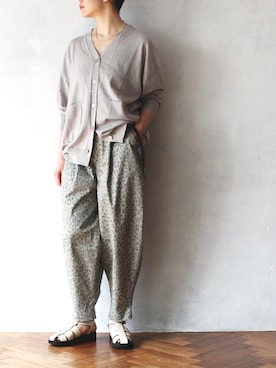 「20/80（テゥエンティーエイティー）のアイテム（アクセサリー）」を使った、minoriTY-fun LOOKさん（レディース・163cm）の春コーディネート