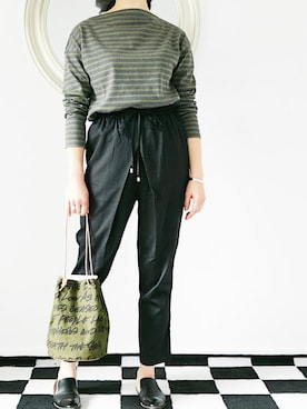 「L'Ancre（アンカー）のアイテム」を使った、minoriTY-fun LOOKさん（レディース・163cm）の春コーディネート