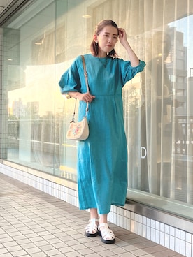 「ANNA SUI（アナスイ）のアイテム」を使った、＊vievie＊さん（レディース・167cm）の秋コーディネート