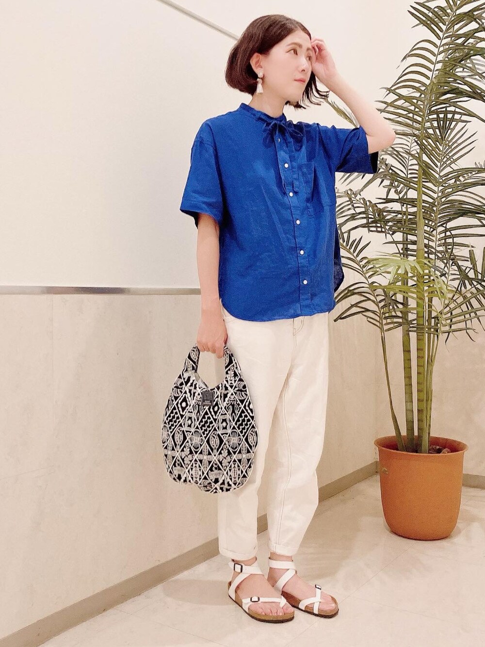 l'atelier du savon アトリエドゥサボン ちょいまるデニムパンツ ちょいまるデニムパンツ（デニムパンツ）｜l'atelier du savon