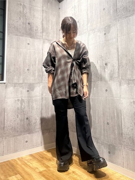 がんちゃんさん（レディース・156cm）の秋コーディネート