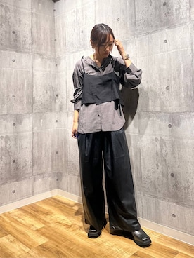 「PAGEBOY（ページボーイ）のアイテム」を使った、がんちゃんさん（レディース・156cm）の秋コーディネート
