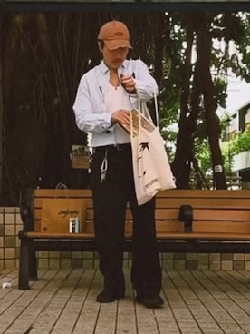 「アイテム（パンツ）」を使った、jayさん（メンズ・185cm）の秋コーディネート