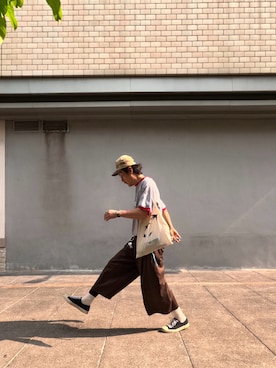 「VINTAGE（ヴィンテージ）のアイテム（ジャケット/アウター）」を使った、jayさん（メンズ・185cm）の春コーディネート