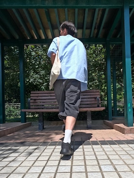 「アイテム（ニットキャップ/ビーニー）」を使った、jayさん（メンズ・185cm）の夏コーディネート