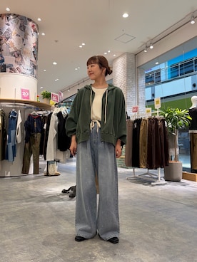 てらさんさん(レディース・158cm)の夏コーディネート