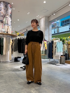 「CIAOPANIC TYPY（チャオパニックティピー）のアイテム（アクセサリー）」を使った、てらさんさん（レディース・158cm）の夏コーディネート