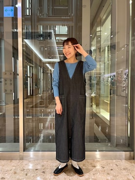 てらさんさん(レディース・157cm)の春コーディネート