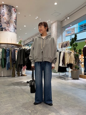 てらさんさん（レディース・158cm）の秋コーディネート